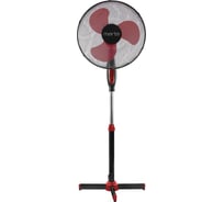 Вентилятор напольный MARTA MT-FN2531 черный/красный 39893