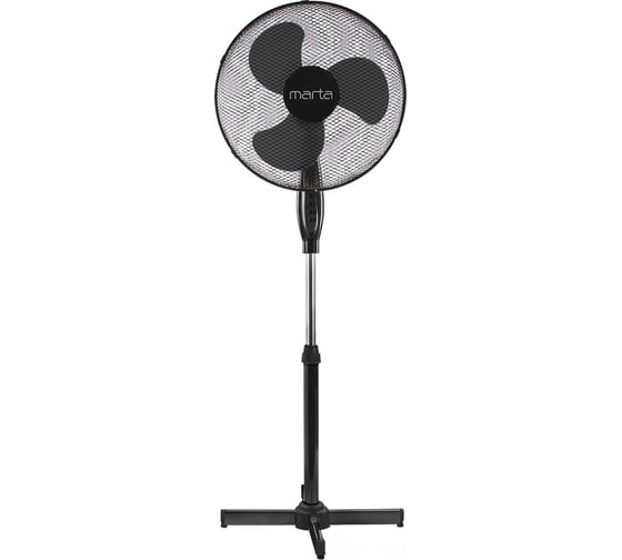 Вентилятор напольный MARTA MT-FN2531 черный/черный 39892 1