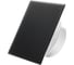 Вытяжной тонкий вентилятор SlimVent МV 100, стекло квадрат черный матовый 96020 1