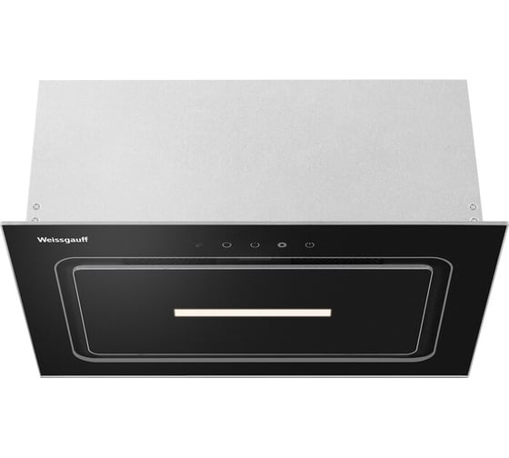 Вытяжка Weissgauff Aura 456 Touch Black Glass 436000