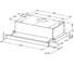 Вытяжка Weissgauff TEL 600 White Glass 436623 15