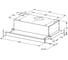 Вытяжка Weissgauff TEL 600 TC WH 436625 15