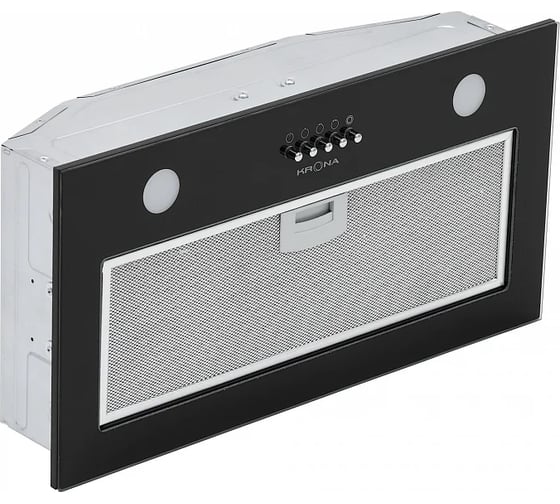 Вытяжка кухонная Krona ELISA 600 GLASS BLACK PB КА-00005279