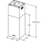 Вытяжка Weissgauff Box 1400 Island BL 438388 18