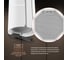 Вытяжка Weissgauff Sun 1400 Island BLDC White 436613 17
