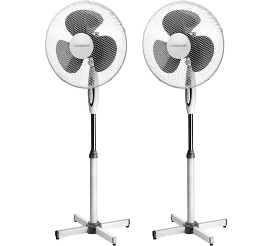 Вентилятор электрический напольный NORMANN ACF-196  (2 шт. в упаковке) ЦИ-0645690591