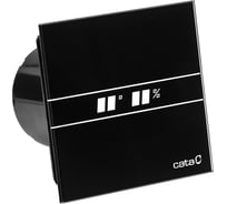 Вентилятор вытяжной CATA E-100 GTH Hygro BK 8422248071895