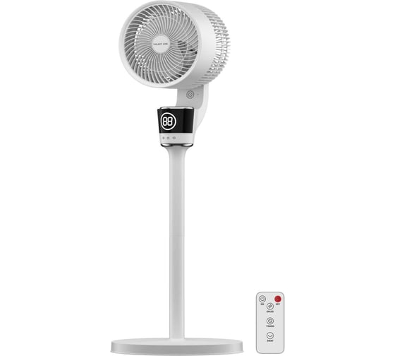 Вентилятор напольный Galaxy Line GL 8119 (пульт ДУ, 8 скоростей, 3 уровня высоты, таймер 12 ч), 7050181190