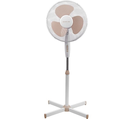 Напольный вентилятор Galaxy LINE 60 Вт, диаметр 40см, высота 120см, 3 пластиковые лопасти, 7050181060