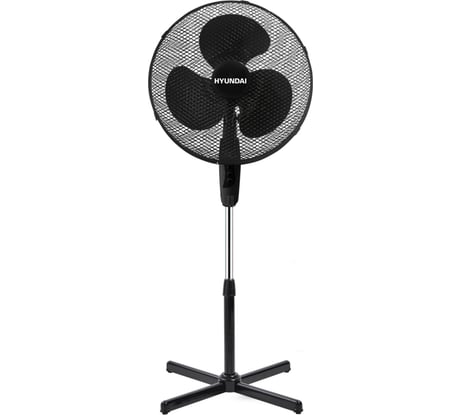 Напольный вентилятор Hyundai 16", чёрный H-SF16-F1601
