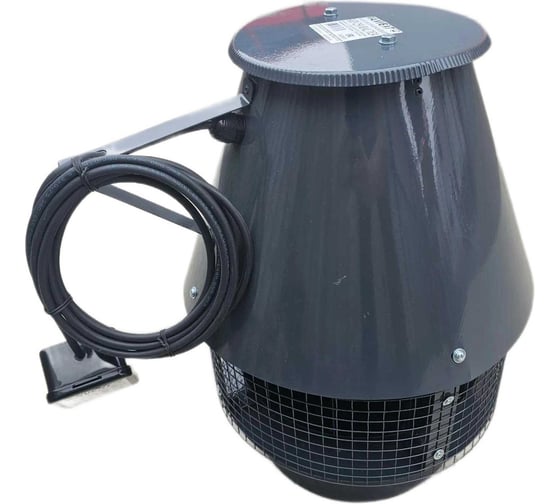 Вентилятор жаростойкий VANVENT ВКР 150 (0,37*1500*220 V) RAL 7024