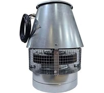 Вентилятор жаростойкий VANVENT ВКР 200 (0,37*1500*220 V) RAL 7024