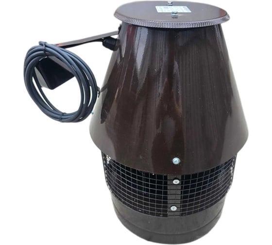Вентилятор жаростойкий VANVENT ВКР 200 (0,37*1500*220 V) RAL 8017