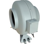 Канальный вентилятор TECHNO HEE-200I, высокой производительности, односкоростной, D200мм, 945м3/час, 674Па, металл, провод 0.6м, 175Вт, 230В 718200