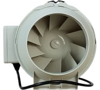 Канальный вентилятор TECHNO HF-125P, 2-х скоростной, D125мм, 248/284м3/час, 106/159Па, пластик, провод 0.6м, 33Вт, 230В 707125