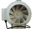 Канальный вентилятор TECHNO HF-125P, 2-х скоростной, D125мм, 248/284м3/час, 106/159Па, пластик, провод 0.6м, 33Вт, 230В 707125 1