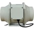 Канальный вентилятор TECHNO HF-125P, 2-х скоростной, D125мм, 248/284м3/час, 106/159Па, пластик, провод 0.6м, 33Вт, 230В 707125 5