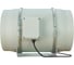 Канальный вентилятор TECHNO HF-250P, 2-х скоростной, D250мм, 1064/1405м3/час, 371/488Па, пластик, провод 0.6м, 225Вт, 230В 707250 3