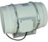 Канальный вентилятор TECHNO HF-200P, 2-х скоростной, D200мм, 690/840м3/час, 274/352Па, пластик, провод 0.6м, 128Вт, 230В 707200 2