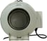 Канальный вентилятор TECHNO HF-100P, 2-х скоростной, D100мм, 165/198м3/час, 131/156Па, пластик, провод 0.6м, 26Вт, 230В 707100 4