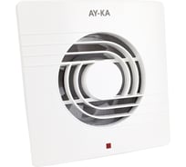 Вентилятор AY-KA диаметр 100 мм, с индикацией, белый 2510200