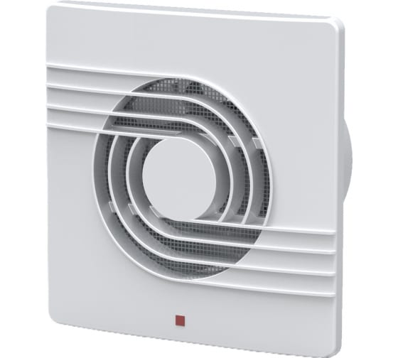 Вентилятор AY-KA диаметр 100 мм, с индикацией, белый 2510200 1