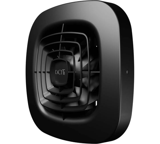 Вентилятор накладной DiCiTi AIR D100 обр.клапан Matt black DICITI AIR 4C Matt black