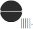 Кухонная вытяжка Maunfeld THAMES 601 GEST черный THAMES 601 GEST BLACK 9