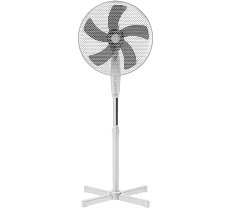Напольный вентилятор HYUNDAI 16", дистанционное управление, белый H-SF16-RC04