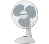 Настольный вентилятор HYUNDAI 9", белый H-DF9-D901