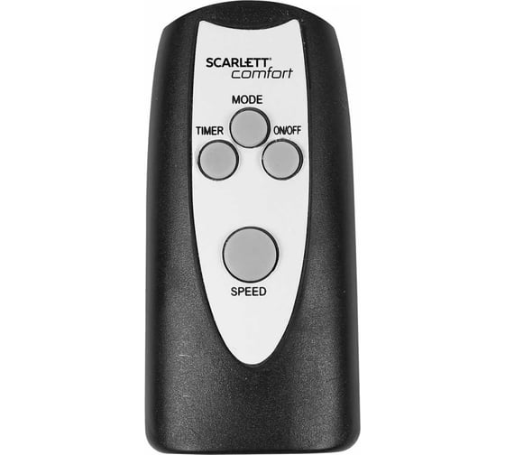 Напольный вентилятор SCARLETT 16", дистанционное управление, чёрный SC-SF111RC09