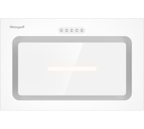 Вытяжка Weissgauff Aura 452PB White Glass 442214