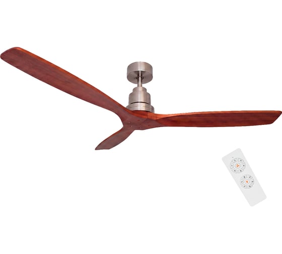Потолочный вентилятор DREAMFAN Lantau Nickel Black Wood DC 132 33509DC