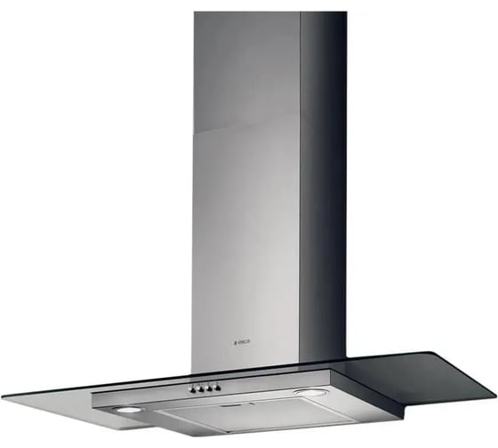 Вытяжка каминная Elica Flat GLASS IX/A/90 нержавеющая сталь управление: кнопочное 1677989