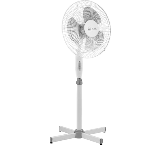 Вентилятор напольный HOME ELEMENT HE-FN1206A белый/серый 40051