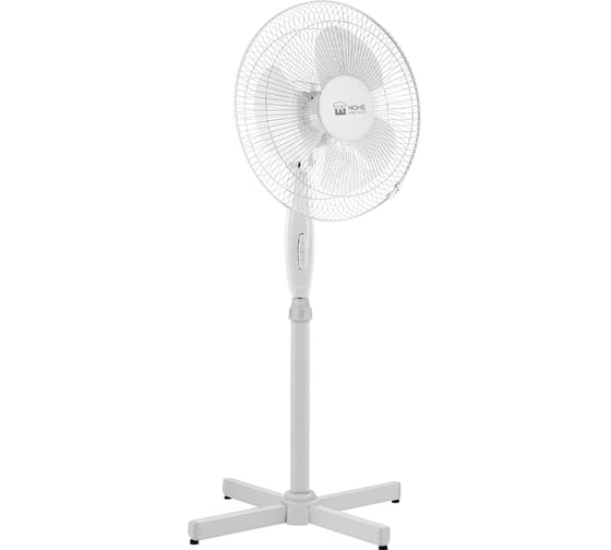 Вентилятор напольный HOME ELEMENT HE-FN1206A белый/белый 40052