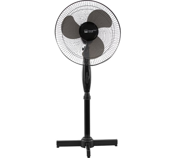 Вентилятор напольный HOME ELEMENT HE-FN1206A черный/черный 40049