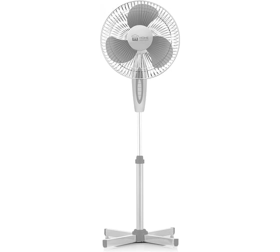 Вентилятор напольный HOME ELEMENT HE-FN1205 белый/серый 44335