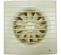 Осевой вытяжной вентилятор ВИЕНТО с обратным клапаном 100СК STILL ivory