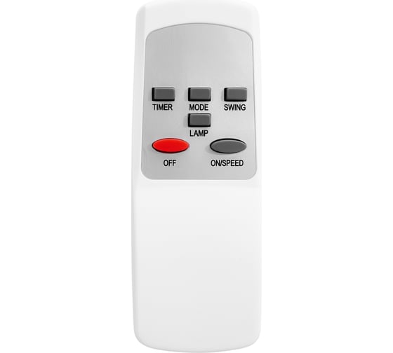 Напольный вентилятор DUX с пультом и таймером DX-1608R, 40 Вт, круглая подставка 60-0210
