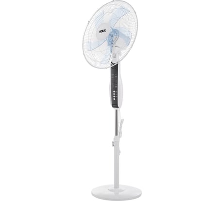 Напольный вентилятор DUX с пультом и таймером, 5 лопастей, 60 Вт, круглая подставка 60-0213