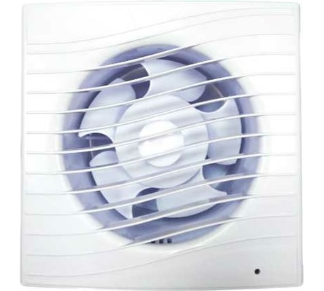 Осевой вытяжной вентилятор ВИЕНТО с обратным клапаном, тяговый выключатель В125СКВ