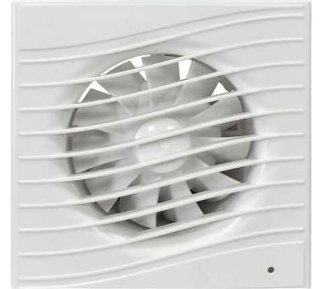 Осевой вытяжной вентилятор ВИЕНТО с обратным клапаном, тяговый выключатель В100СКВ