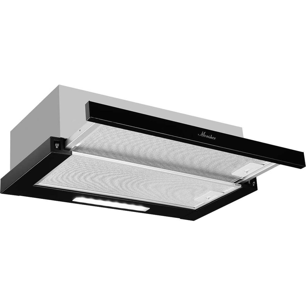 Вытяжка MONSHER LAUTREC 60 Noir 76367 - выгодная цена, отзывы ...