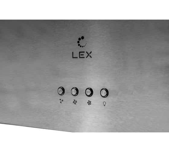 Вытяжка Lex Tubo Quattro Isola 350 Inox CHAT000046