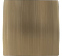 Вытяжной бесшумный вентилятор для ванной MMOTORS JSC ММР 100 пластик золото, тонкий 0733