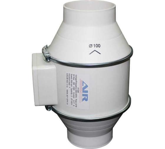 Канальный вентилятор AIR-SC пластиковый HF-100 4687202295289