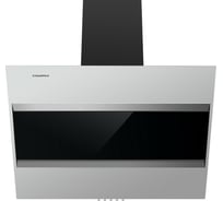 Кухонная вытяжка MAUNFELD Bridge 50 нержавеющая сталь\черное стекло BRIDGE 50 INOX Glass Black