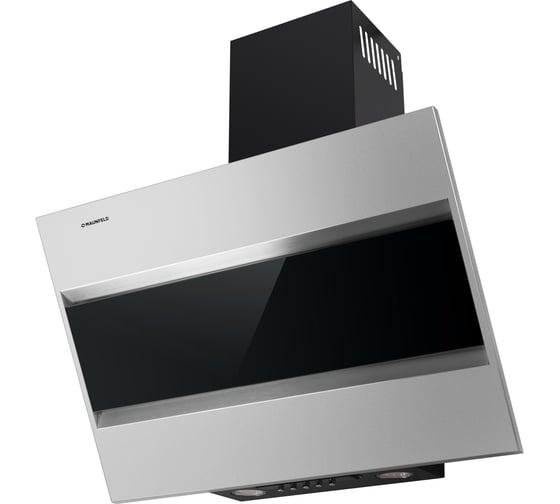 Кухонная вытяжка MAUNFELD Bridge 50 нержавеющая сталь\черное стекло BRIDGE 50 INOX Glass Black