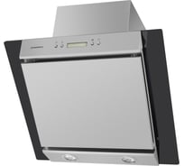 Кухонная вытяжка MAUNFELD Gloria 60 нержавеющая сталь\черное стекло GLORIA 60 INOX GLASS B